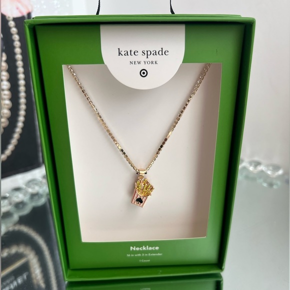 Kate Spade x Target French Fry Necklace - Picture 7 of 8